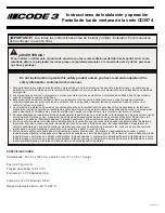 Preview for 5 page of Code 3 CD3974 Series Installation And Operation Instructions Manual