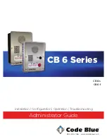 Preview for 1 page of Code Blue CB 6 Series Administrator'S Manual