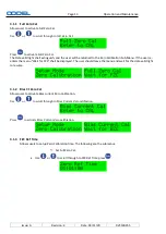 Preview for 21 page of CODEL EnergyTech 301 Interface Manual