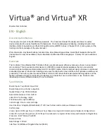 Preview for 3 page of Codonics Virtua Manual