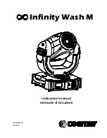 Coemar Infinity Wash M Instruction Manual preview