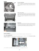 Preview for 26 page of Coemar Panorama Power MK2 Instruction Manual