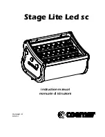 Coemar Stage Lite Led sc Instruction Manual preview