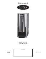 Coffee Queen MOCCA User Manual preview