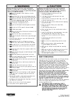 Preview for 3 page of Coffing Hoists EC-10005 Operating, Maintenance & Parts Manual