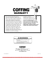 Preview for 36 page of Coffing Hoists JLC Series Operating, Maintenance And Parts Manual