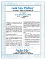 Preview for 39 page of Cold Shot Chillers ACWC-180-EM-DR-LT-0-5 Installation, Operation And Maintenance Instructions