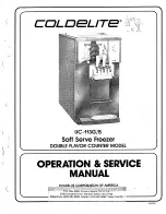 Preview for 1 page of Coldelite UC-113G/B Operation & Service Manual