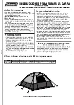 Preview for 3 page of Coleman 5010000845 Setup Instructions