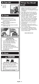 Preview for 8 page of Coleman 5132 Series Instructions For Use Manual