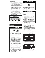 Preview for 8 page of Coleman 5497 Series Instructions For Use Manual