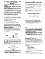 Preview for 2 page of Coleman 5640B814G Instructions For Use