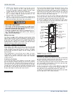 Preview for 2 page of Coleman DGAA User'S Information, Maintenance And Service Manual