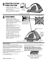 Preview for 2 page of Coleman Dome 9556A605K Installation Instructions