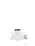 Preview for 20 page of Coleman Exponent Gemini 9780 Series Instructions For Use Manual