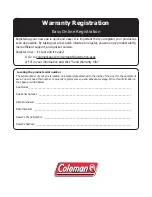 Preview for 40 page of Coleman Roto Owner'S Manual