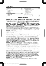 Preview for 2 page of Coleman SaluSpa Havana AirJet 90443E Owner'S Manual