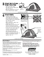 Preview for 2 page of Coleman SUNDOME 9240-707 Instructions