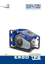 Coltri Compressors PRIME LINE ERGO TPS MCH-13/ET Use And Maintenance Manual preview