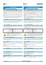 Preview for 23 page of Coltri Compressors SUPER SILENT EVO TROPICAL MCH-13/ET Use And Maintenance Manual