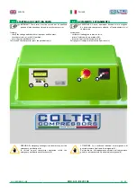 Preview for 35 page of COLTRI MCH-5-10-14 EVO CNG Use And Maintenance Manual