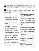 Preview for 3 page of Columbia 0606G Operator'S Manual