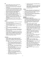 Preview for 4 page of Columbia 0606G Operator'S Manual