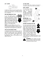 Preview for 11 page of Columbia 0606G Operator'S Manual