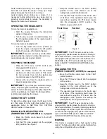 Preview for 14 page of Columbia 0606G Operator'S Manual