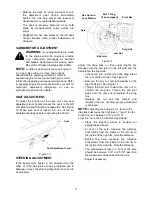 Preview for 17 page of Columbia 0606G Operator'S Manual