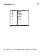 Preview for 25 page of Columbia 12ABW32G897 Operator'S Manual