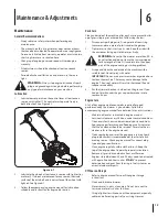 Preview for 13 page of Columbia 260 series Operator'S Manual