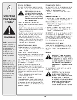 Preview for 18 page of Columbia 606 Operator'S Manual