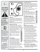 Preview for 14 page of Columbia Columbia 76G Operator'S Manual