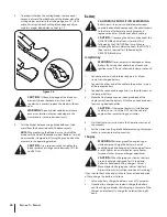 Preview for 26 page of Columbia Hydrostatic Lawn Tractor Operator'S Manual