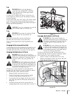 Preview for 27 page of Columbia Hydrostatic Lawn Tractor Operator'S Manual