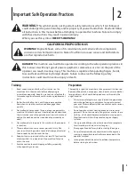 Preview for 3 page of Columbia Single-Stage Operator'S Manual