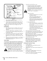 Preview for 24 page of Columbia ZT50 Operator'S Manual