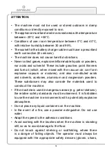 Preview for 18 page of COMAC ULTRA 120 B-G Use And Maintenance Manual