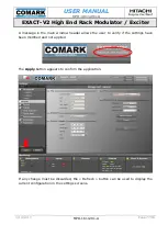 Preview for 77 page of Comark EXACT-V2 User Manual