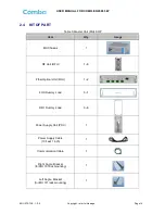 Preview for 14 page of Comba Telecom MRU-4500 User Manual