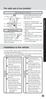 Preview for 13 page of Combi Prim Baby EG User Manual