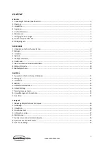 Preview for 2 page of CombiSteel 7071 Series User Manual