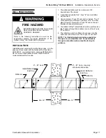 Preview for 21 page of Combustion Research reflect-o-ray eds 3.5 Installation Operation & Maintenance