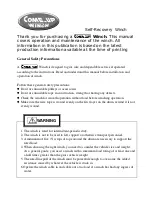 Preview for 2 page of Come.up Winch DV-6000L Instruction Manual