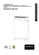 Comedes Demecto 30 eco Manual preview