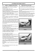 Preview for 112 page of Comet Spa CPS 36 BX Manual