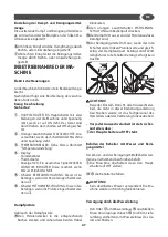 Preview for 47 page of Comet 9204 0006 User Instructions