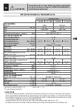 Preview for 63 page of Comet FDX COMPACT CUBE Instruction Manual