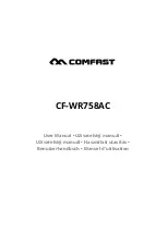 Comfast CF-WR758AC User Manual preview